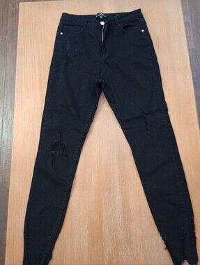 Sinn Black High-Waist Skinny Jeans